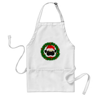 Kute kerstbeker Santa in Wreate Standaard Schort