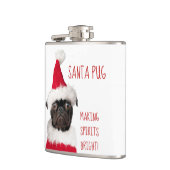 Kute kerstbeker voor kerstbeker die draak maakt, h heupfles (Links)