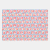 Kute kerstbestraters Reeks omslagpapier 3 Inpakpapier Vel (Voorkant 2)