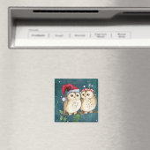 Kute kerstbezit magneet (Insitu (Vaatwasser))