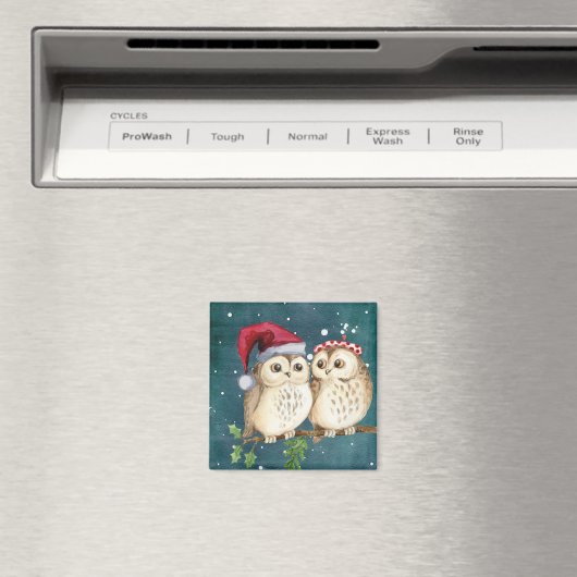 Kute kerstbezit magneet (Insitu (Vaatwasser))