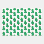 Kute kerstboom inpakpapier vel (Voorkant 2)