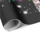 Kute kerstboom met vlieglicht cadeaupapier (Rol Hoek)