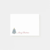 Kute kerstboom post-it® notes (Voorkant)