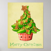 Kute kerstboom poster (Voorkant)