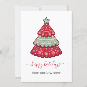 Kute kerstboom We hebben vakantiekaarten verplaats