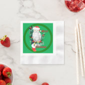 Kute kerstboomkor en -stop ontworpen servet (Insitu)