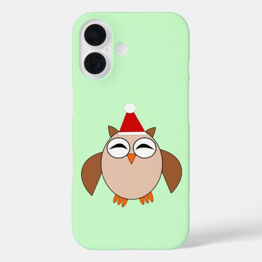 Kute kerstboomkous iPhone Case (Achterkant)
