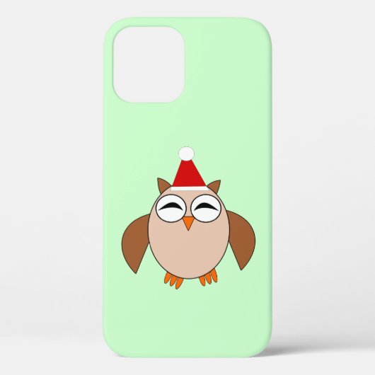 Kute kerstboomkous iPhone Case (Achterkant)