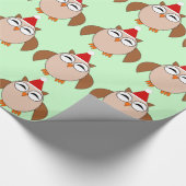 Kute kerstboomkrulpapier cadeaupapier (Hoek)