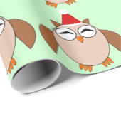 Kute kerstboomkrulpapier cadeaupapier (Rol Hoek)