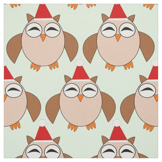 Kute kerstboomvloed stof (Swatch)