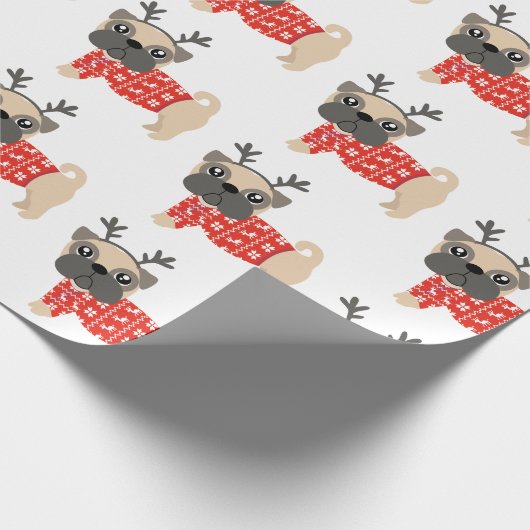 Kute kerstcadeaupapier voor kerstcadeautjes cadeaupapier (Hoek)