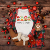 Kute kerstcadeautjes Merry & Bright T-Shirt