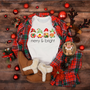 Kute kerstcadeautjes Merry & Bright T-Shirt