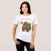 Kute kerstdieren t-shirts (Voorkant volledig)