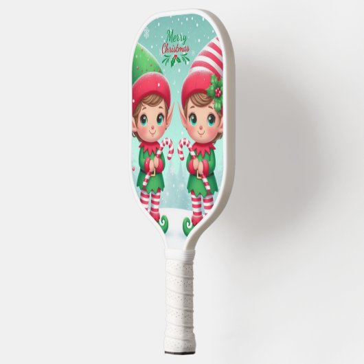 Kute kerstelves pickleball paddle (Links)