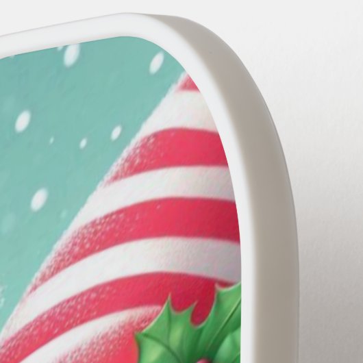 Kute kerstelves pickleball paddle (Links Detail)