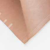 Kute kerstflenzen met foto 30x40 fleece deken (Hoek)