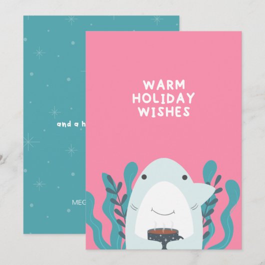 Kute kersthaai (Voorkant / Achterkant)