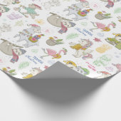 Kute kerstinpakken papier (Hoek)