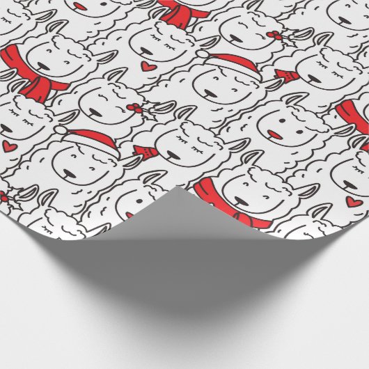 Kute kerstinpakken papier (Hoek)