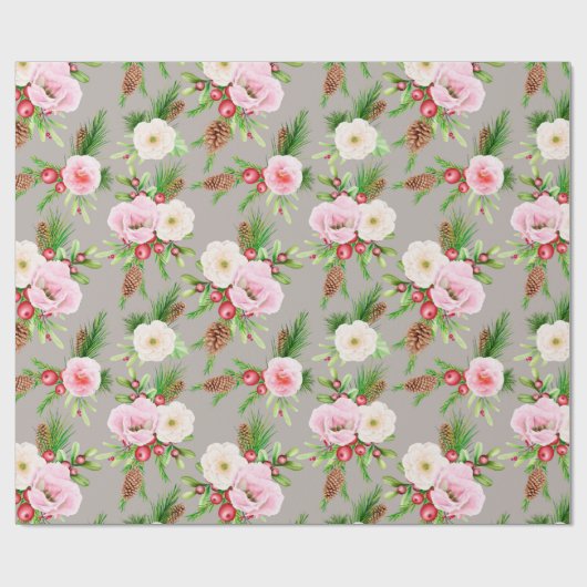 Kute kerstinpakken papier (Vlak)