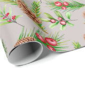 Kute kerstinpakken papier (Rol Hoek)