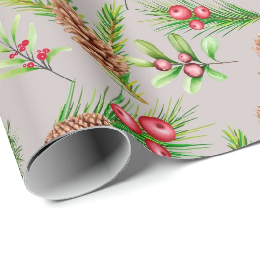 Kute kerstinpakken papier (Rol Hoek)