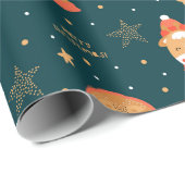 Kute kerstinpakken papier (Rol Hoek)