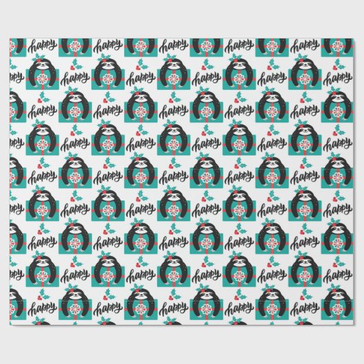 Kute kerstinpakken papier (Vlak)