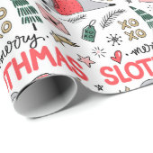 Kute kerstinpakken papier (Rol Hoek)