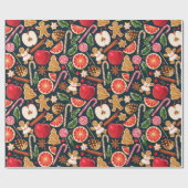 Kute kerstinpakken papier (Vlak)