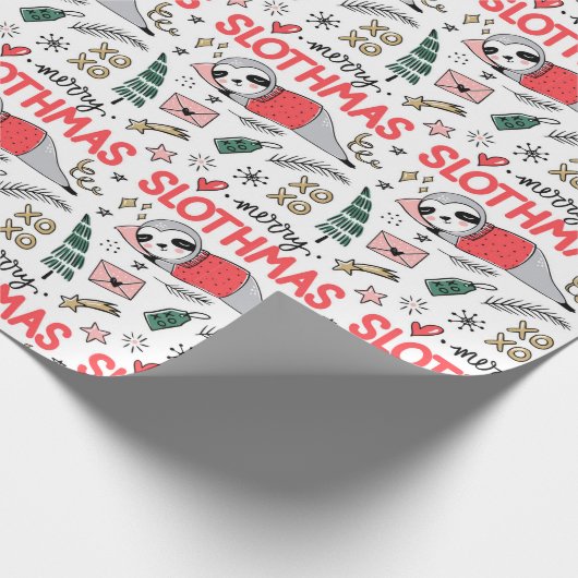 Kute kerstinpakken papier (Hoek)