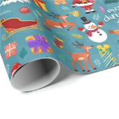 Kute kerstinpakken papier (Rol Hoek)