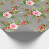 Kute kerstinpakken papier (Hoek)