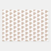 Kute kerstinpakpapierbladen inpakpapier vel (Voorkant 2)