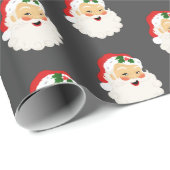 Kute kerstkerstkerstkerstcadeaupapier cadeaupapier (Rol Hoek)