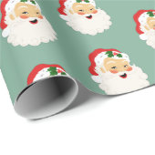 Kute kerstkerstkerstkerstcadeaupapier cadeaupapier (Rol Hoek)