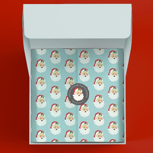 Kute kerstkerstkerstkerstcadeaupapier tissuepapier