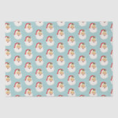 Kute kerstkerstkerstkerstcadeaupapier tissuepapier (Voorkant)