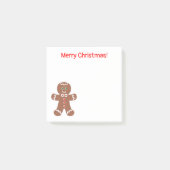 Kute kerstkerstman 3 x 3 post-it® notes (Voorkant)