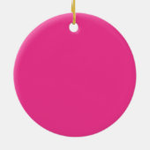 Kute kerstkerstversiering PINK Gumballs Keramisch Ornament (Achterkant)