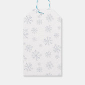 Kute kerstknomes GNOEL Snowflakes vanaf Cadeaulabel (Achterkant)