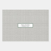 Kute kerstknomes Light Shine Forest Tree Star Inpakpapier Vel (Voorkant 2)