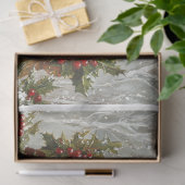 Kute kerstknomes tissuepapier (Geschenk)