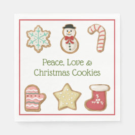 Kute kerstkoekjes servet