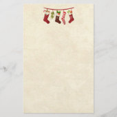 Kute kerstkousen briefpapier (Voorkant)