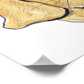 Kute kerstlabrador Puppy and Oranje Tabby Poster (Hoek)