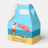 Kute kerstmis Aangepast kerstfeest Bedankdoosjes (Voorkant Zijde)